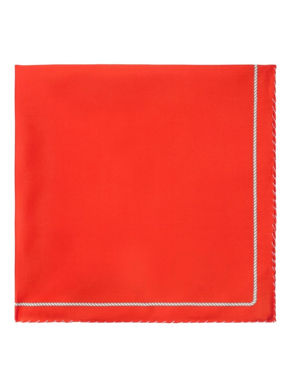 Heart-logo silk scarf - 2