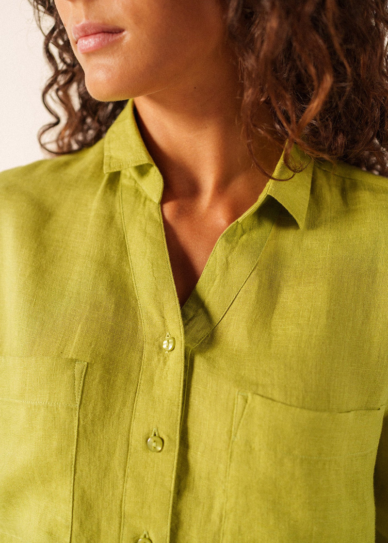 CHARLENE Linen Shirt 5