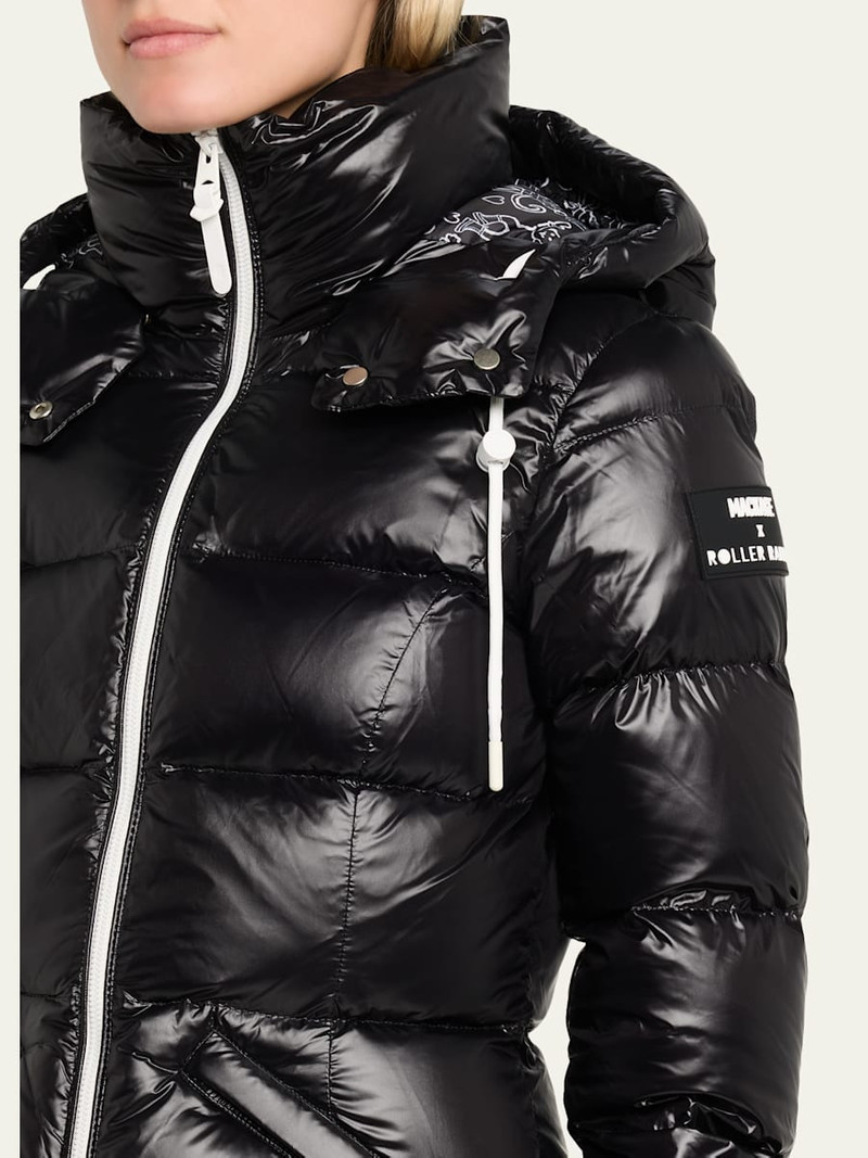MACKAGE x Roller Rabbit Madalyn-RR Down Jacket with Removable Hood outlook
