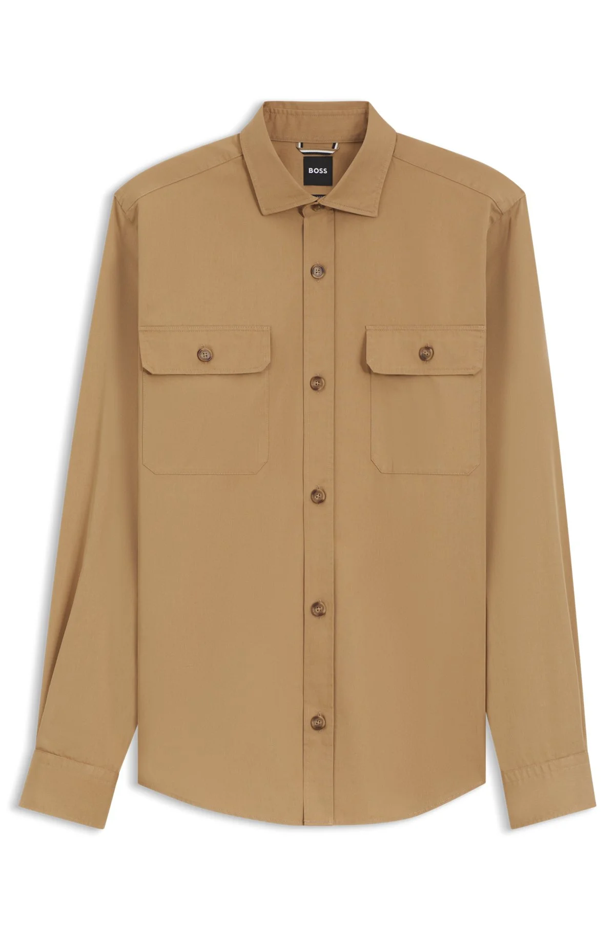 HERITAGE CASUAL-FIT SHIRT IN COMPACT COTTON POPLIN - 1