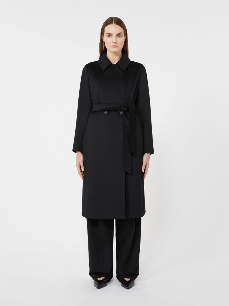 BCOLLAG Wool robe coat - BLACK 3