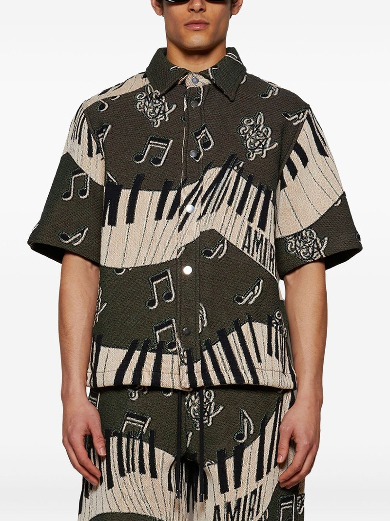 AMIRI Piano Keys Tapestry shirt outlook