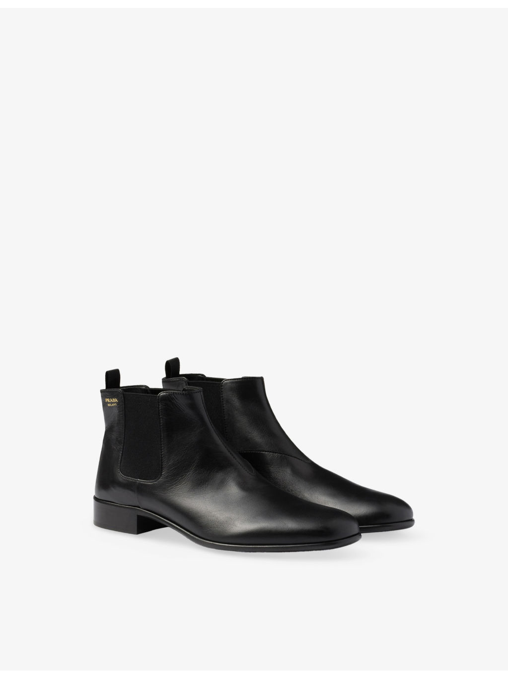 Branded Leather Boots - 3