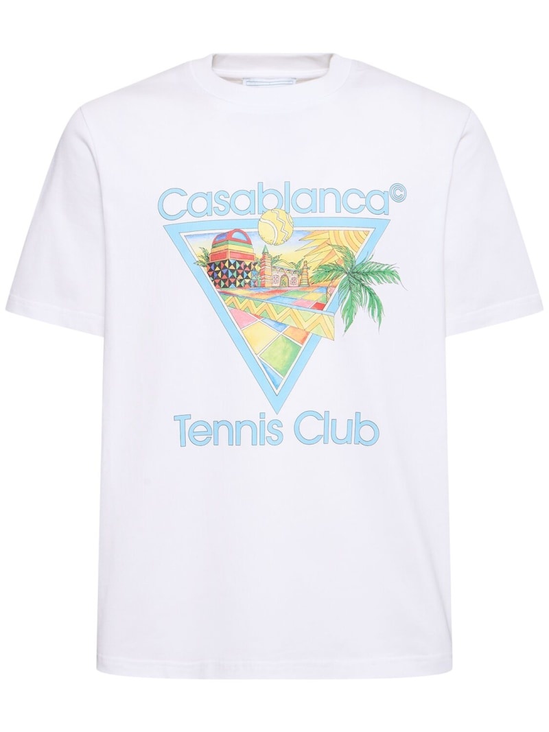Tennis Club organic cotton t-shirt - 1