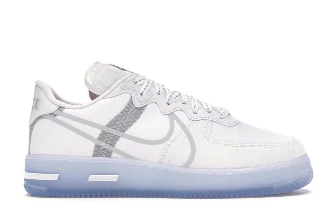 Nike Air Force 1 React White Light Bone - 1