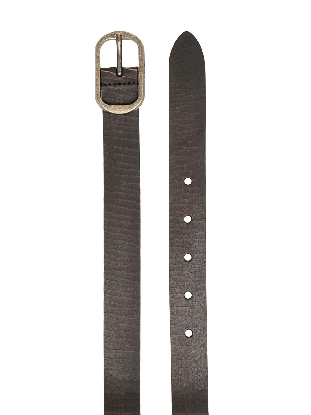 crinkled finish belt - 2