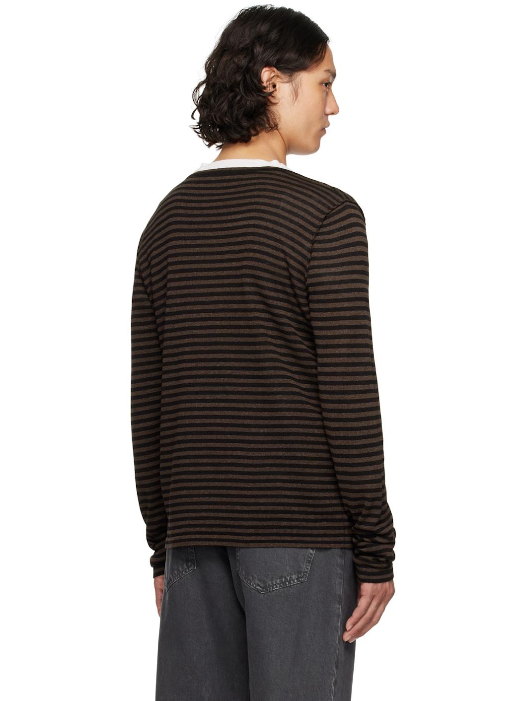 Brown & Black Lillard Sweater - 3