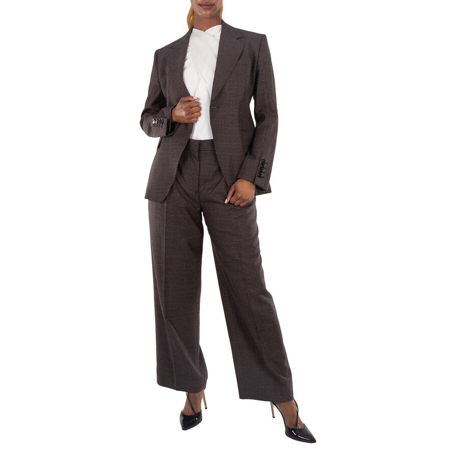 Burberry Long Sleeve Tailored Jacket - 4