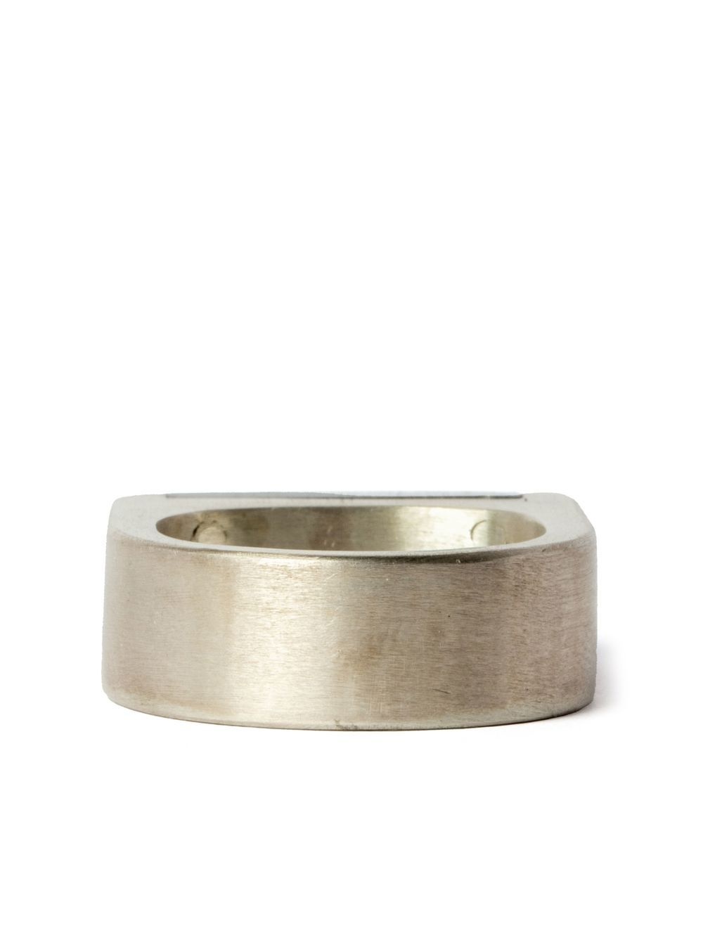oxidised silver ring - 2