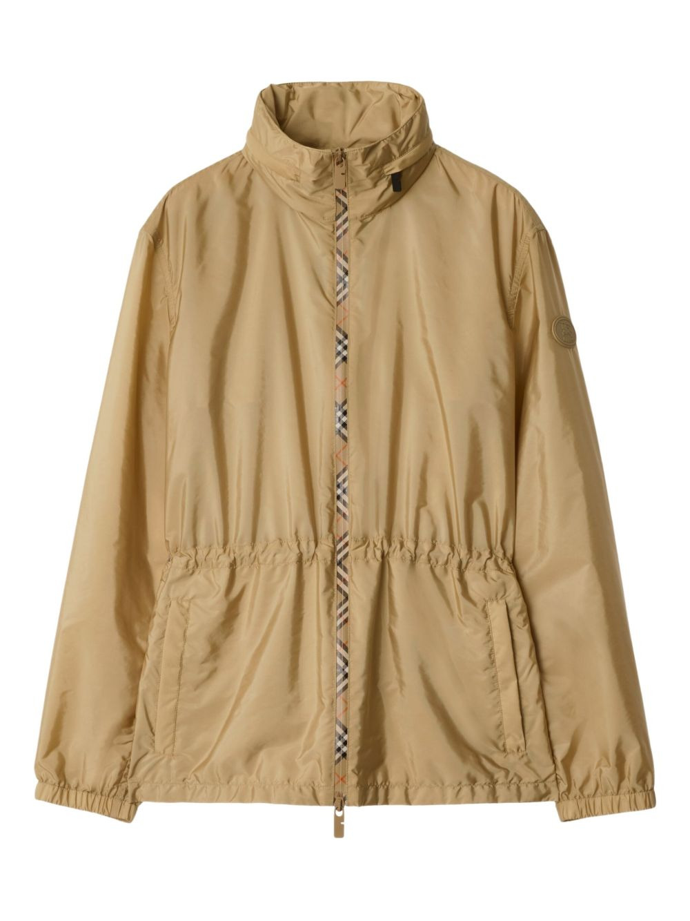 Burberry Women Check Motif Nylon Jacket - 1