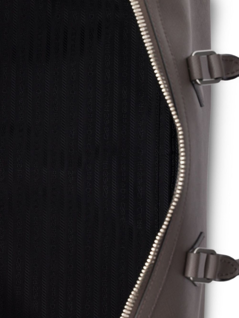Saffiano leather holdall bag 5