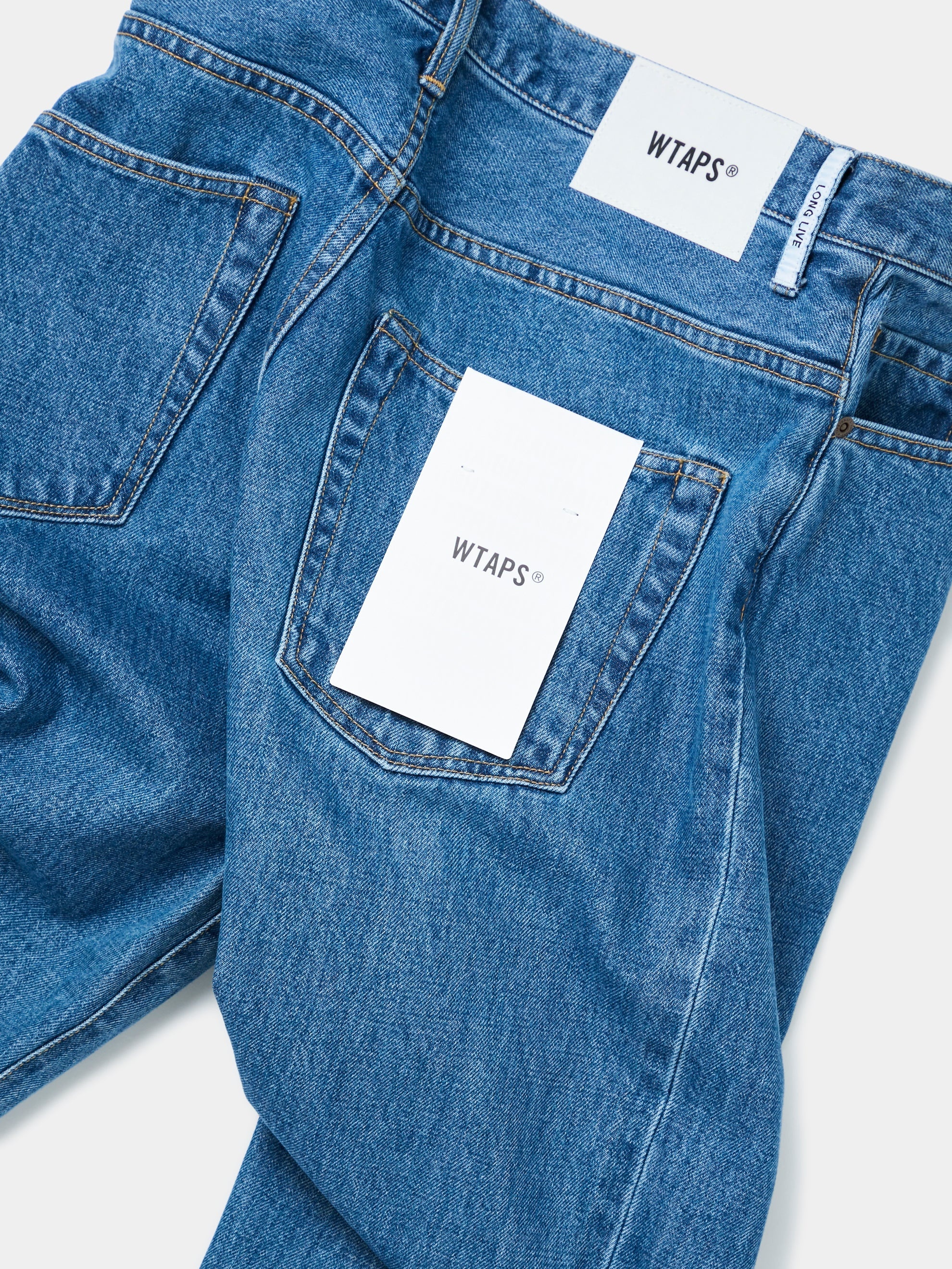 WTAPS BLUES STRAIGHT / TROUSERS / COTTON. DENIM (INDIGO) | REVERSIBLE