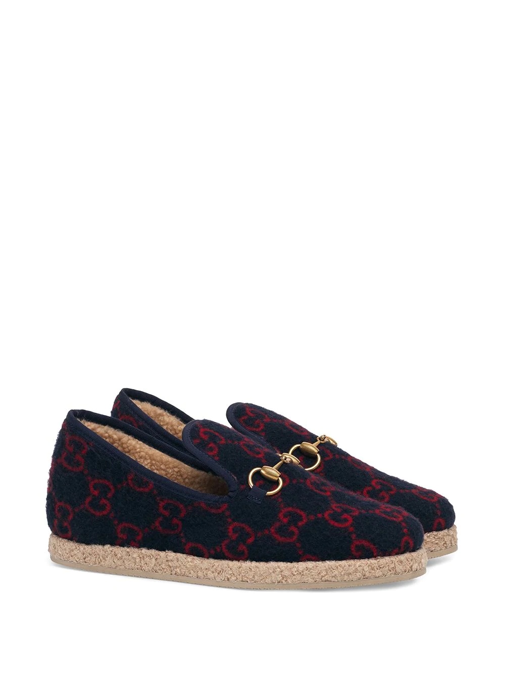 GG wool loafers - 2