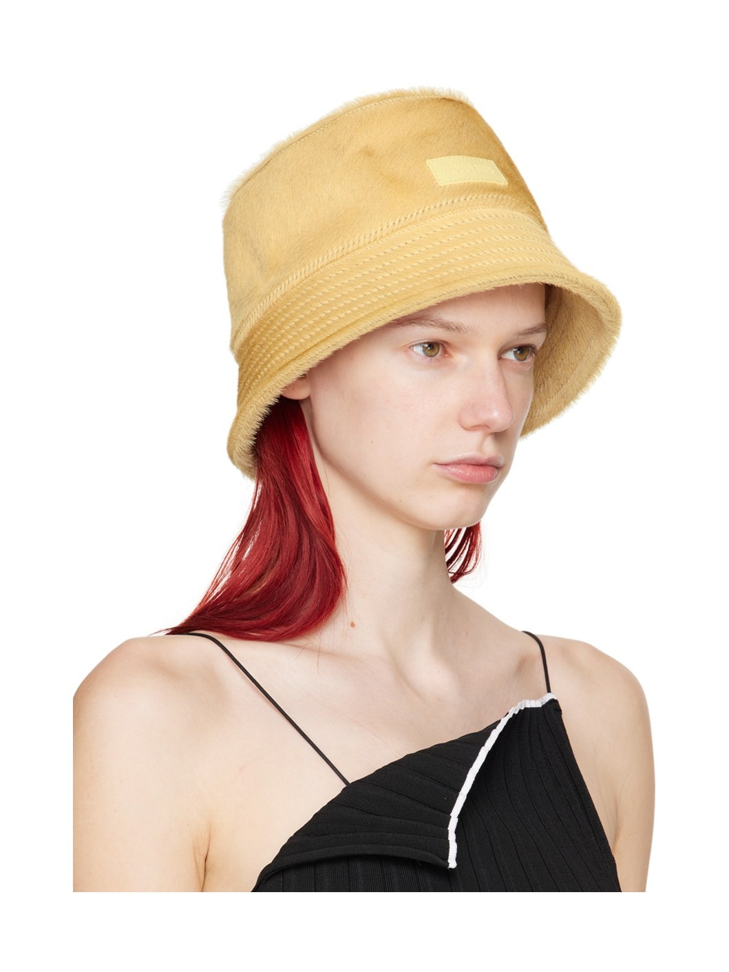 Beige Les Sculptures 'Le bob Sperone' Bucket Hat - 2