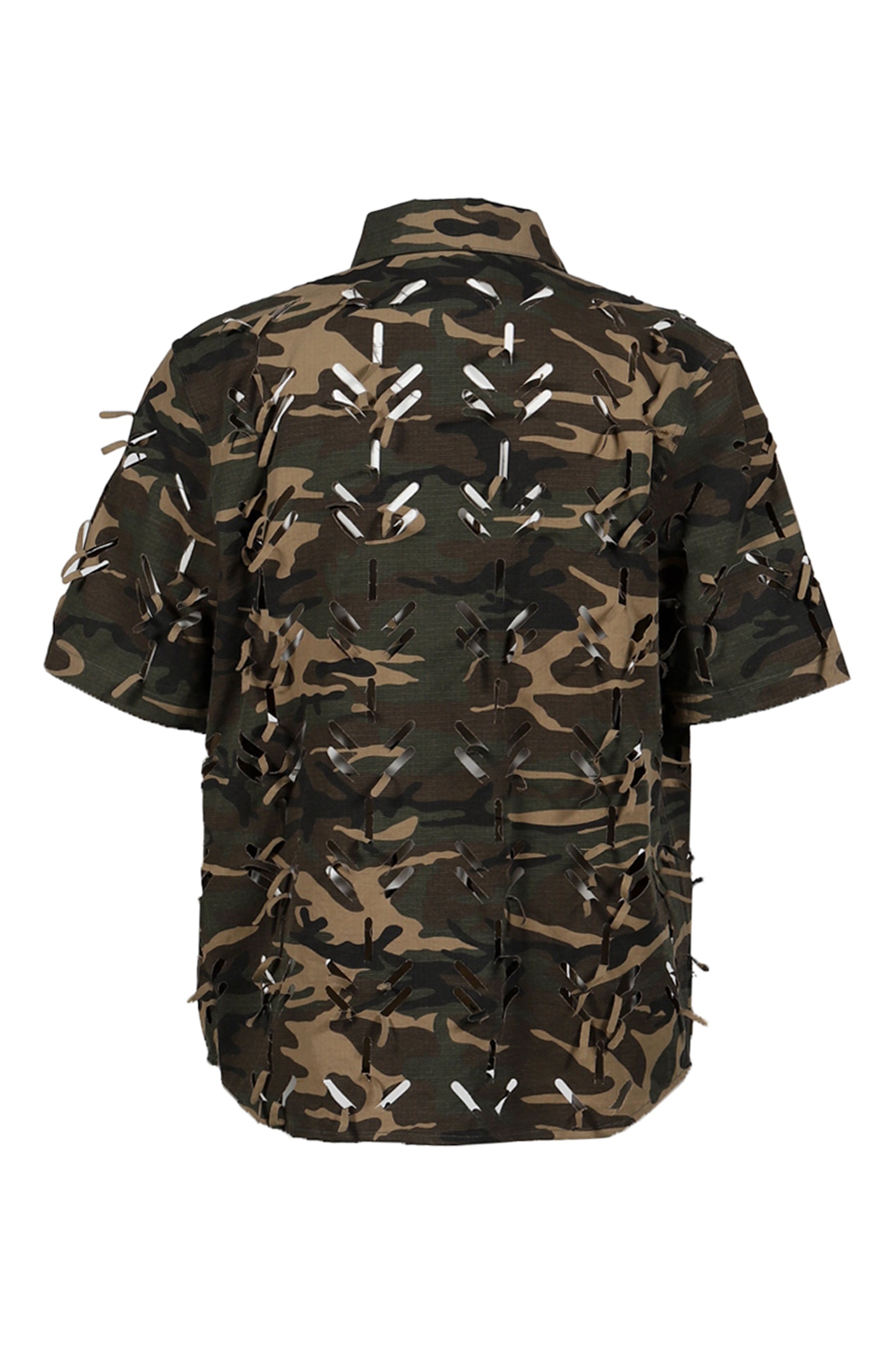 LASER SLASHED SHIRTS / CAMO - 2