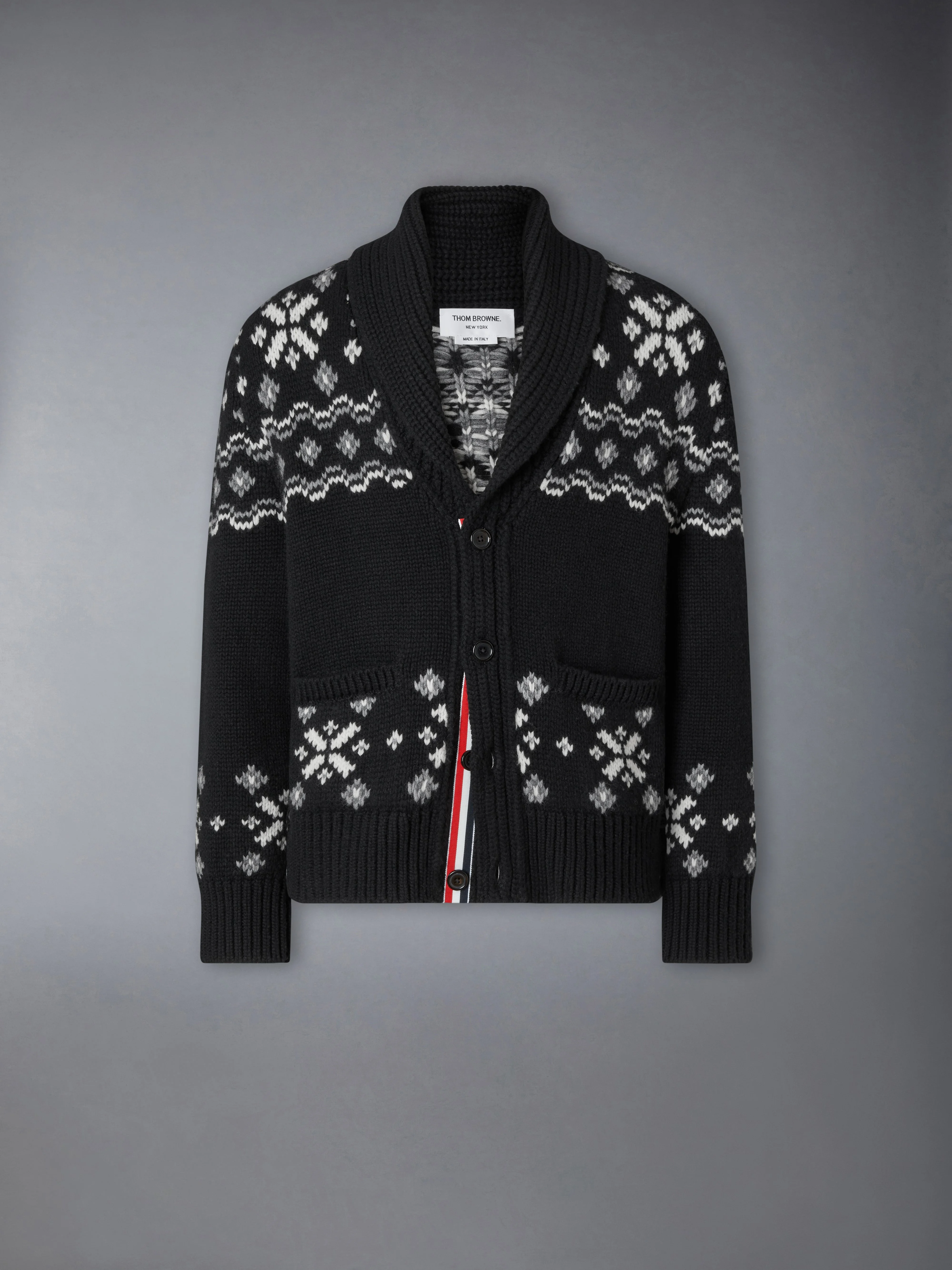 ICELANDIC FAIR ISLE CASHMERE CARDIGAN - 1