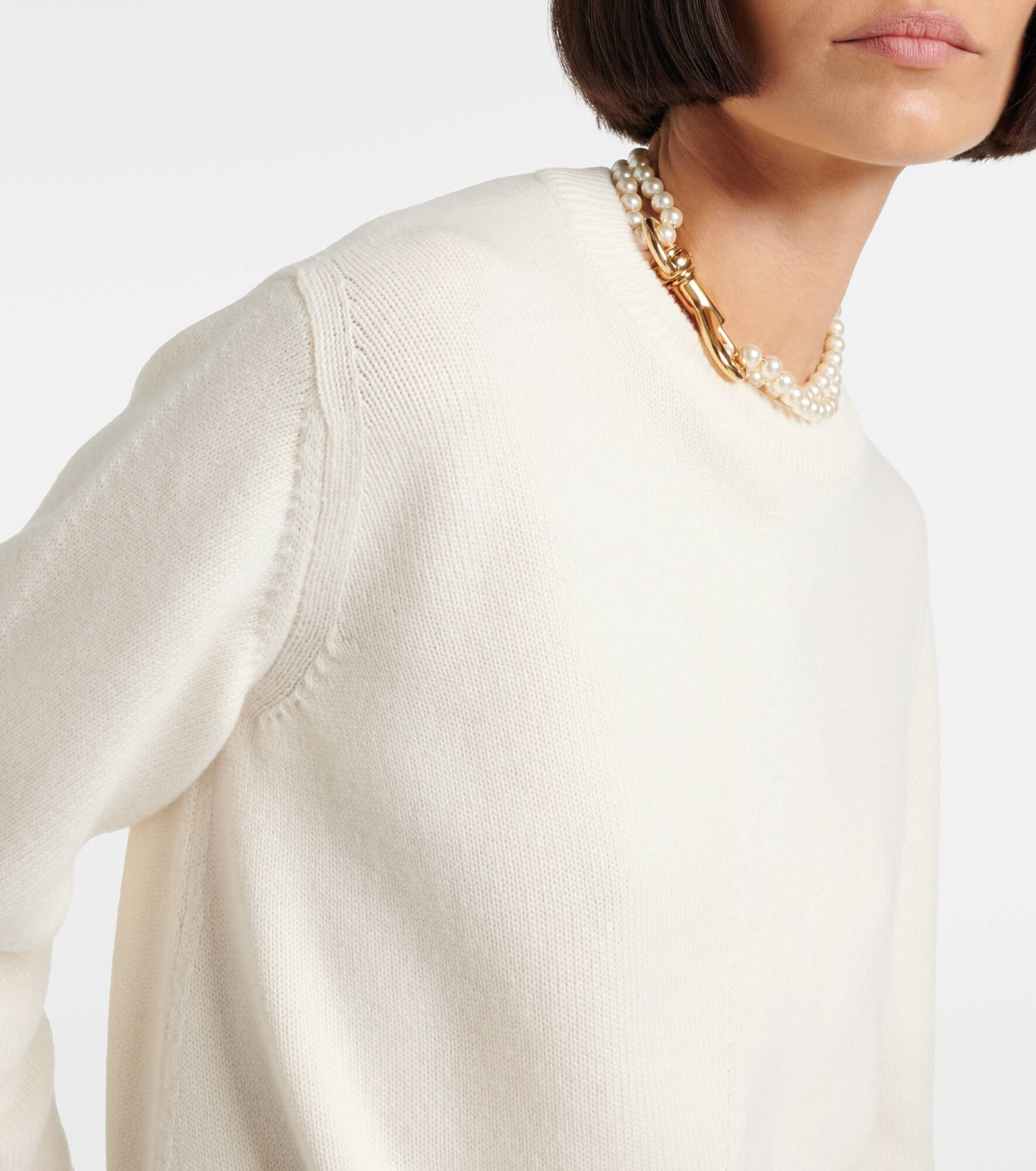 Wool and cashmere sweater - 4