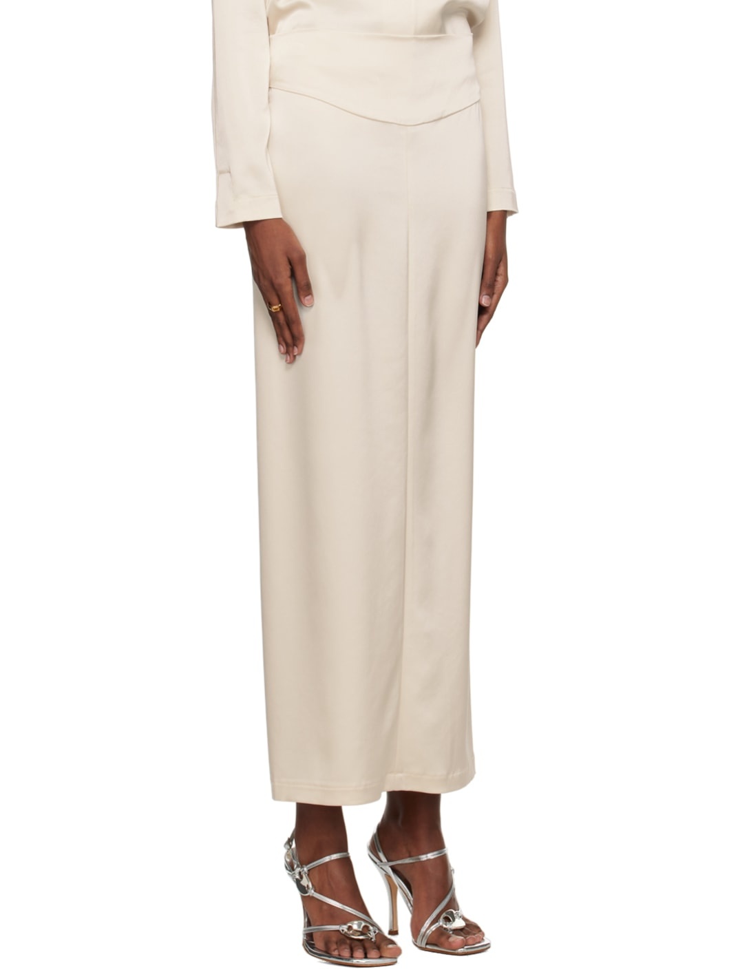 SSENSE Work Capsule – Off-White Staple Maxi Skirt - 2