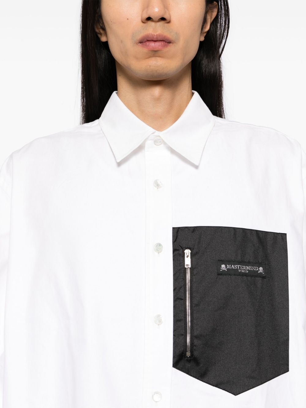 patch-pocket shirt - 5