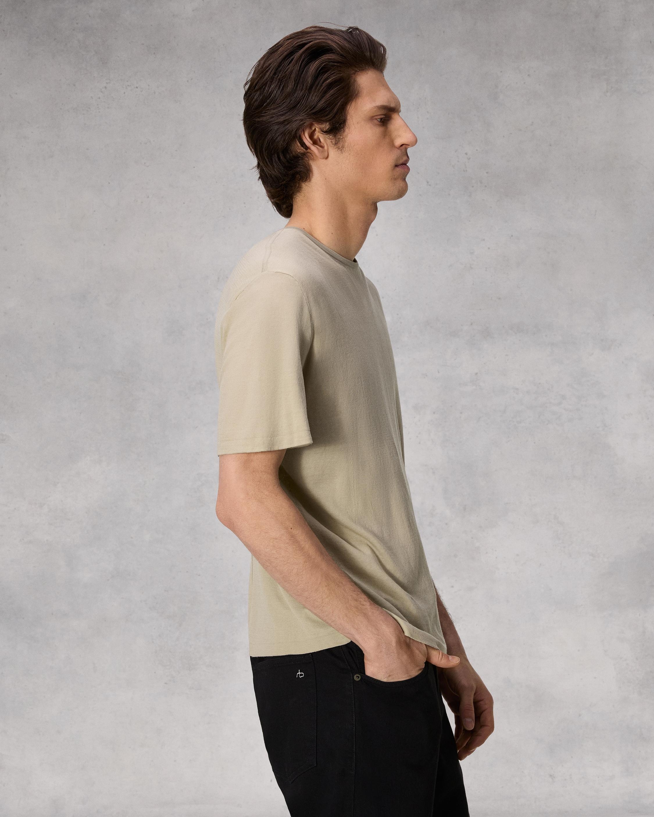 Banks Double Faced Short Sleeve Tee
Cotton T-Shirt - 4