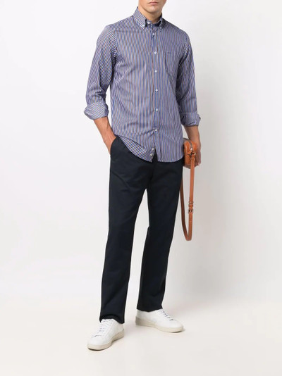 Paul & Shark striped organic cotton shirt outlook