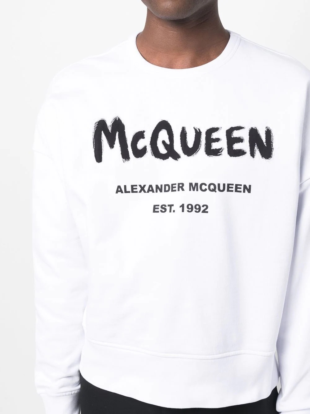 logo-print oversized sweatshirt - 5