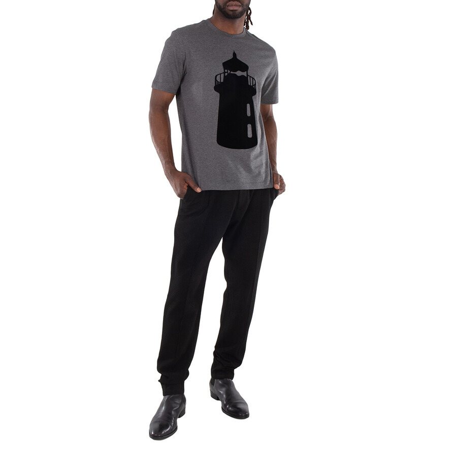 Emporio Armani Graphic-Print Cotton T-Shirt - 4