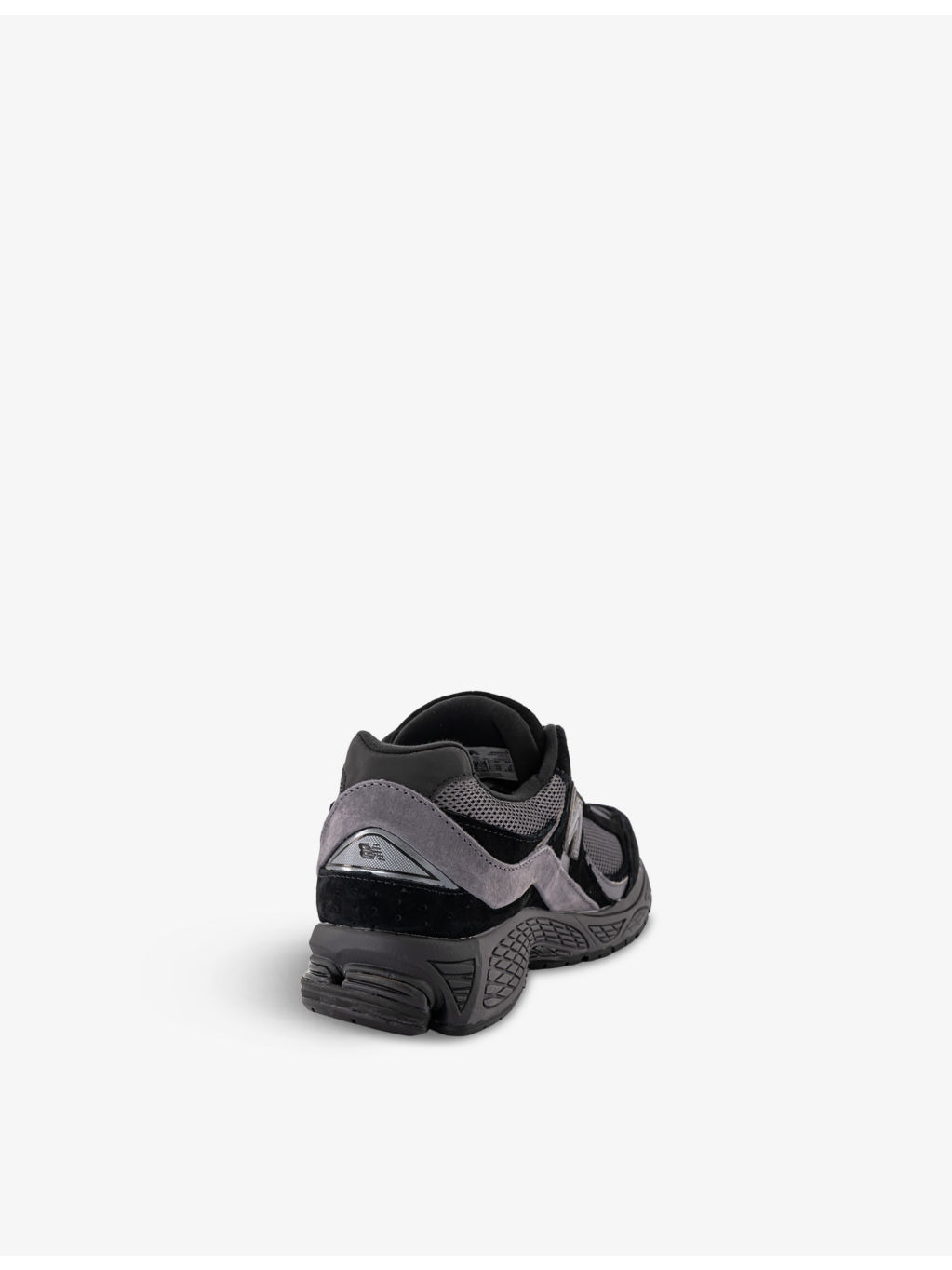 2002 suede and mesh low-top trainers - 4