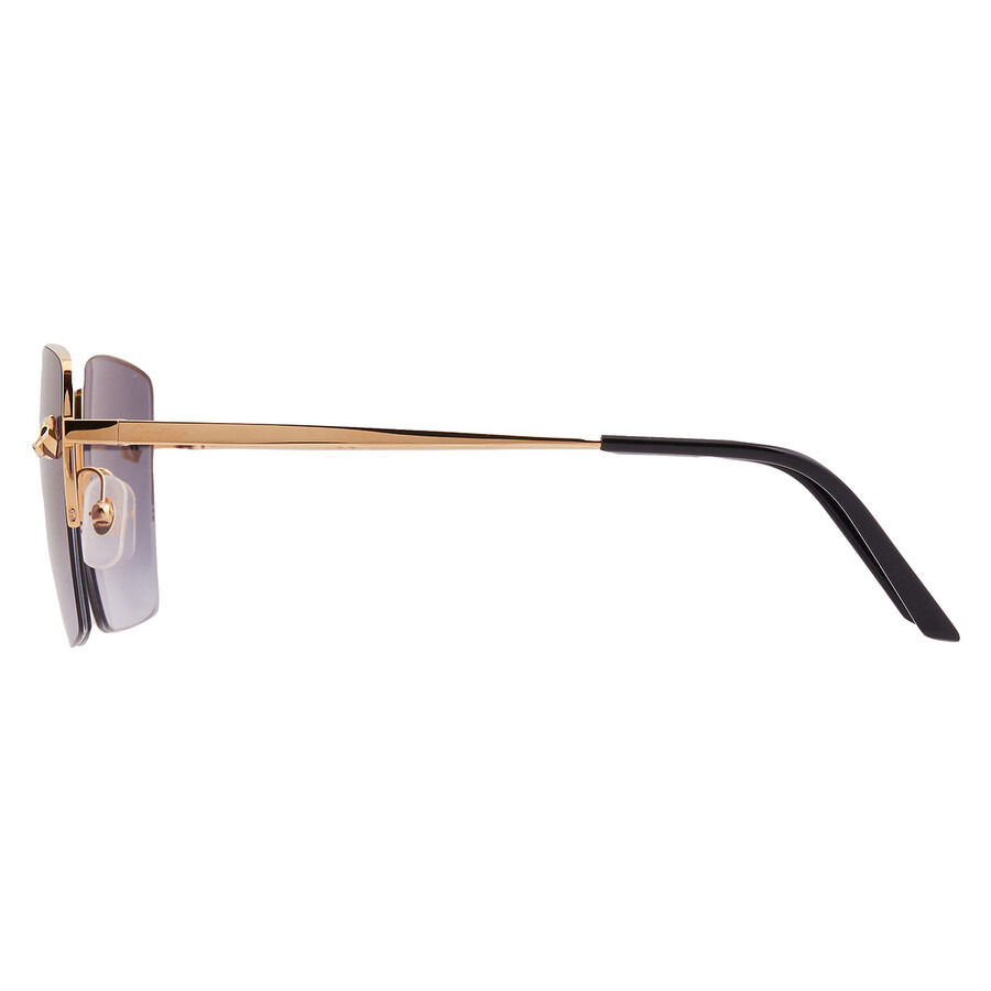 Cartier Panthere de Cartier Grey Gradient Rectangular Ladies Sunglasses CT0333S 001 59 - 4