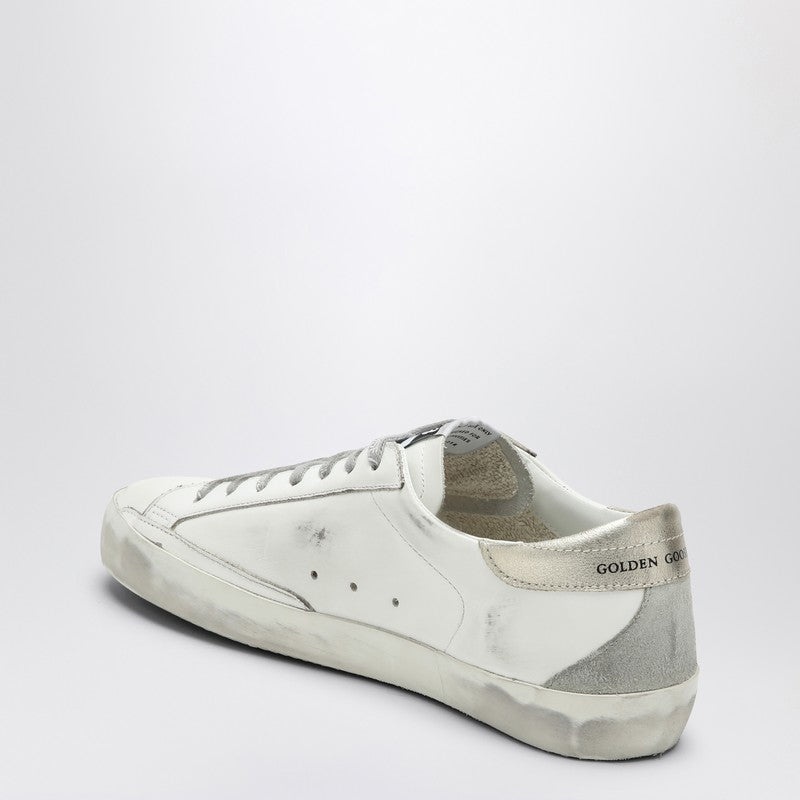 Golden Goose Sneakers Super Star White/Red/Platinum Men - 4