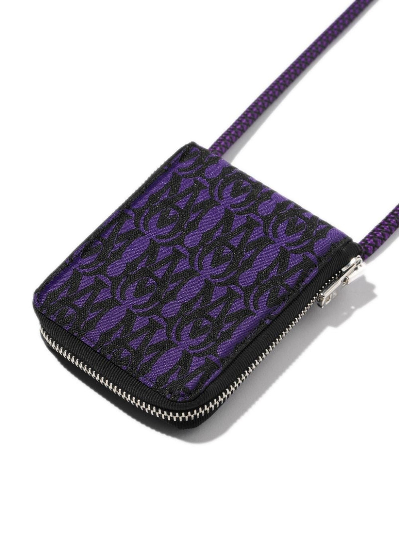 monogram-jacquard wallet 6