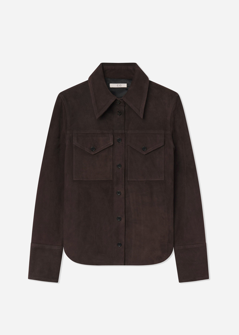 Western Shirt in Suede 1
