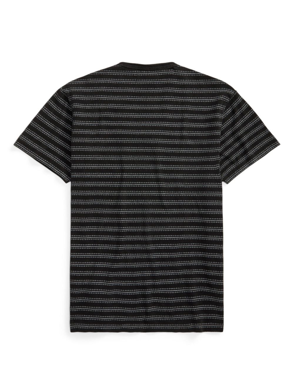 stripe-print cotton T-shirt - 2
