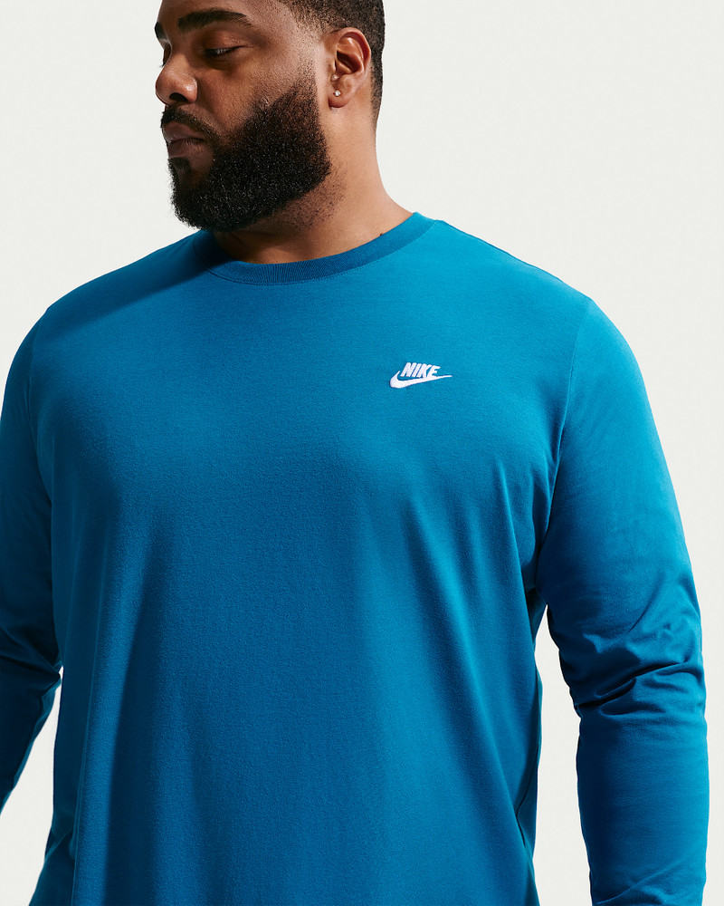 Nike Sportswear Club Men's Long-Sleeve T-Shirt 8