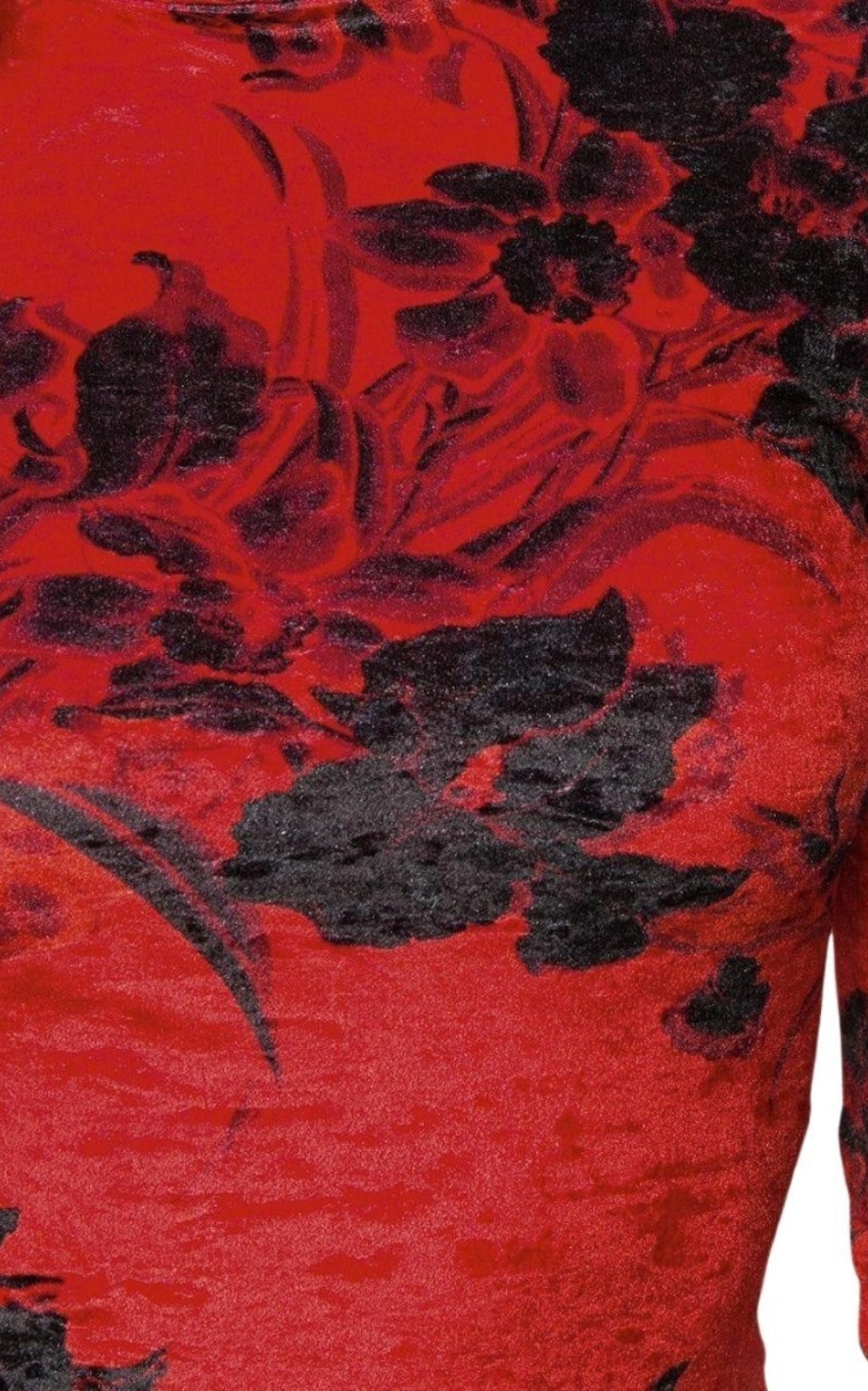 Floral-Print Turtleneck Dress - 5