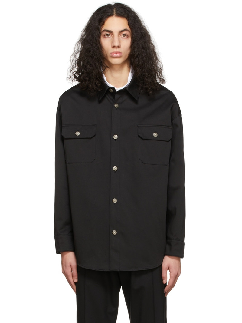 Black Overshirt Shirt 1
