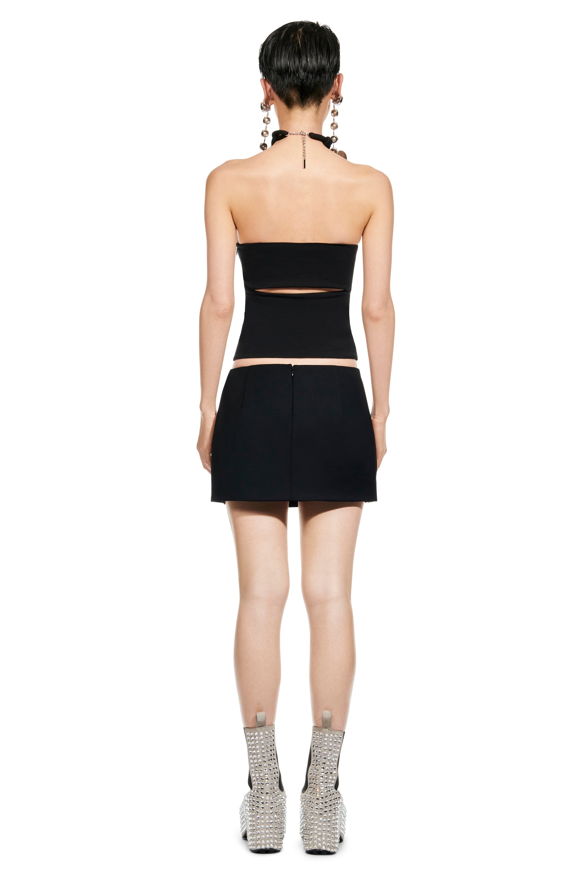 CHAIN LINK  HALTER TOP - 6