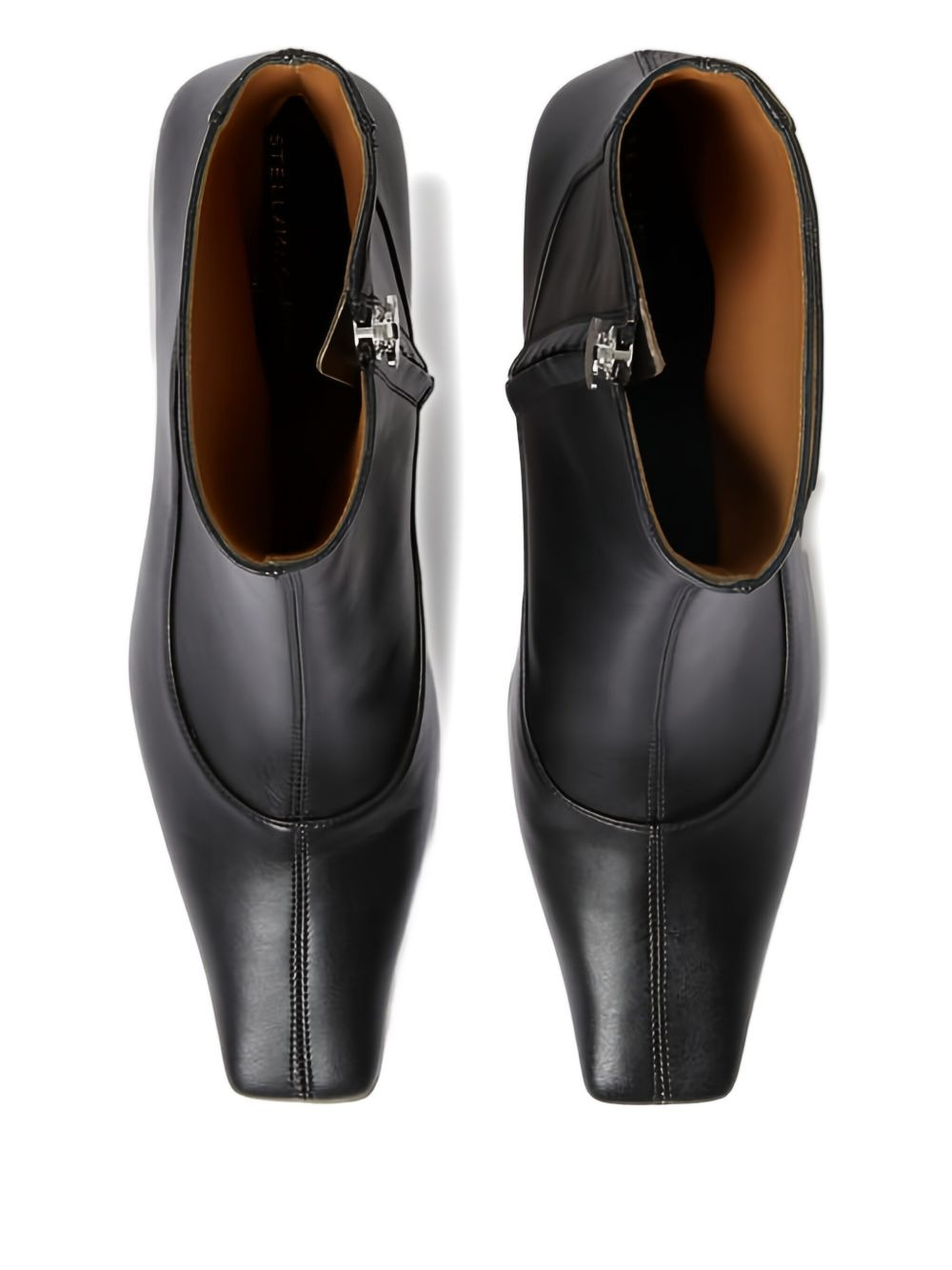 square-toe ankle boots - 3