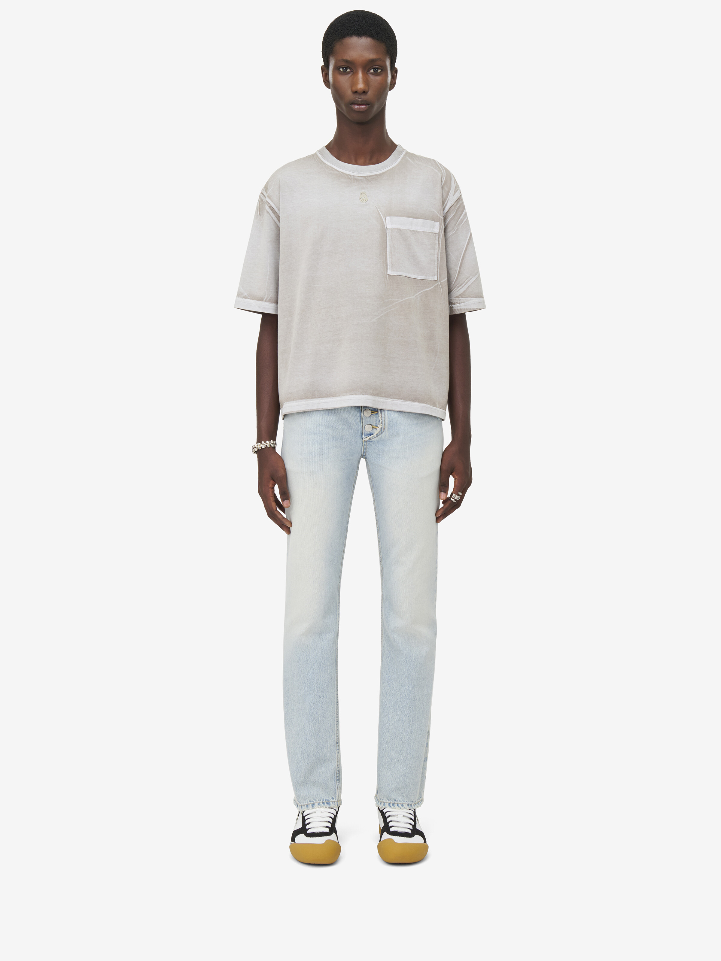 Overdyed Cropped T-Shirt - 3