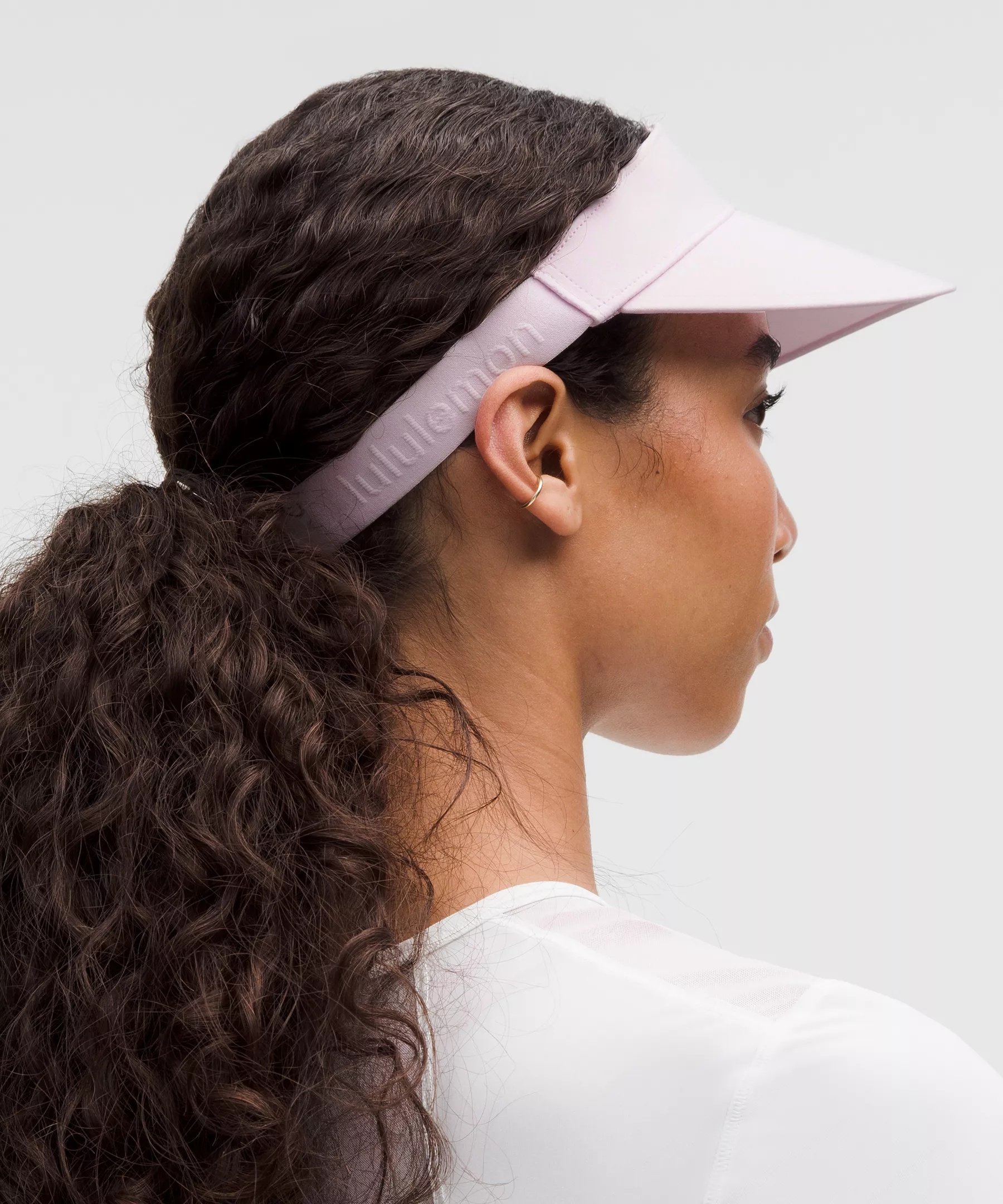 Women's Fast Paced Wide Band Running Visor - 3