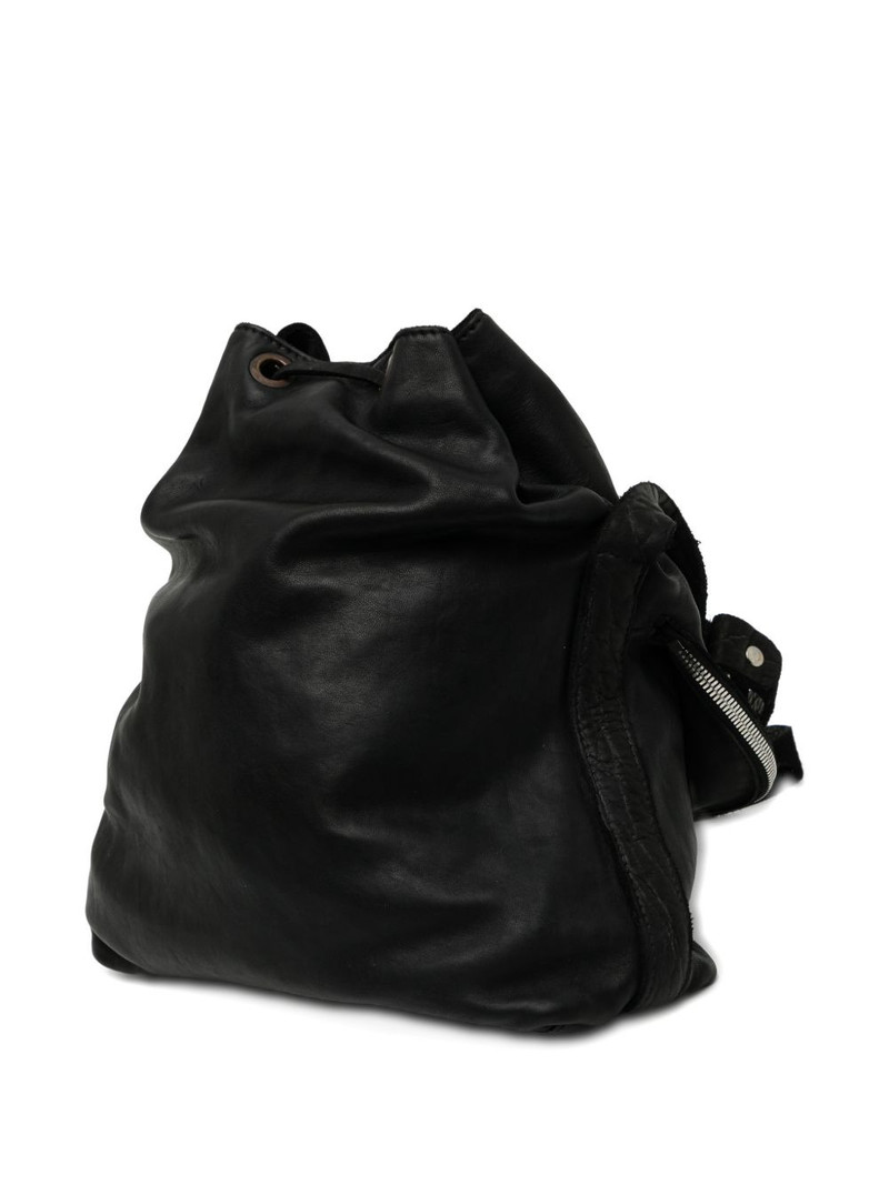 Guidi leather backpack outlook