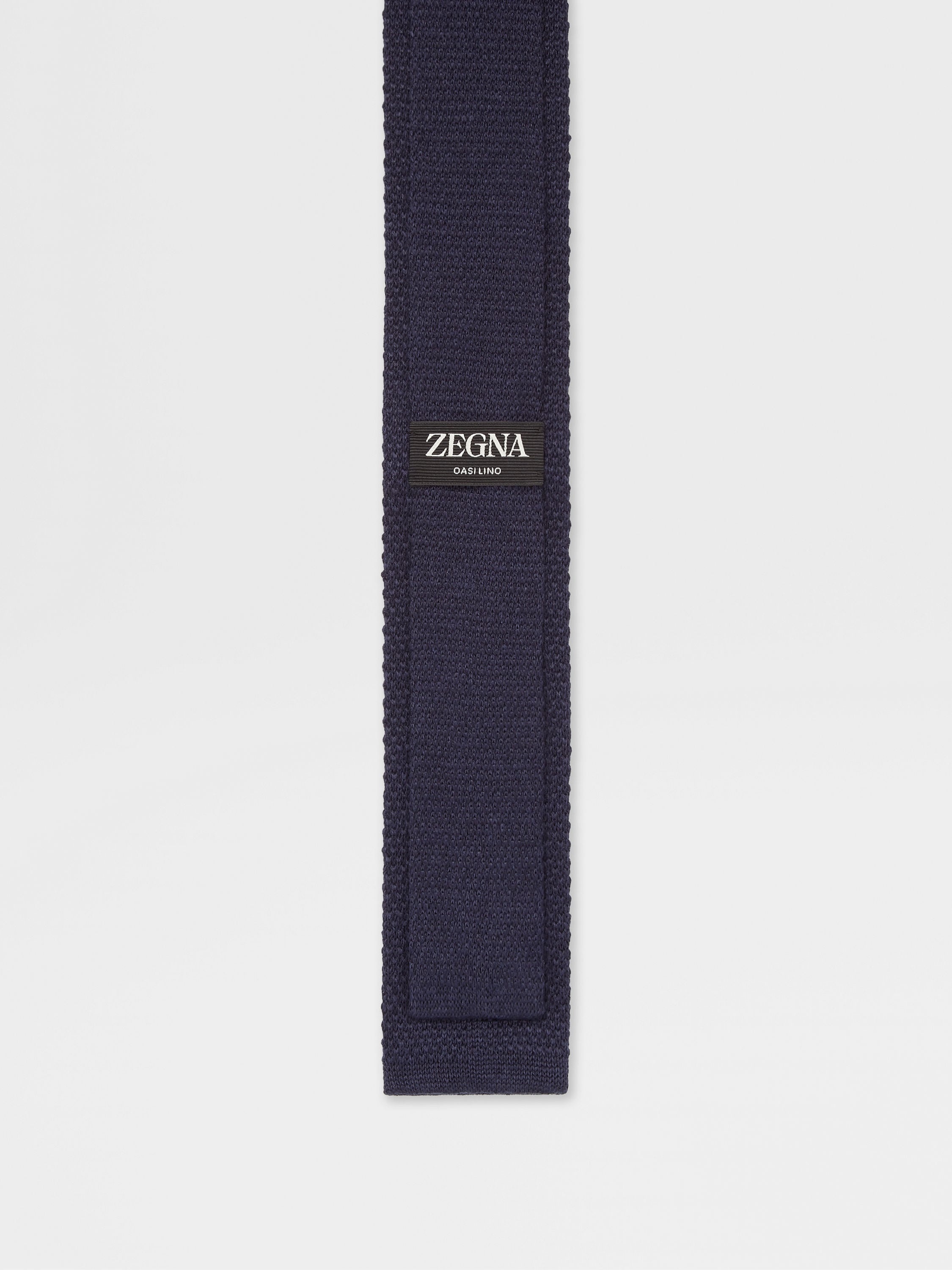 DARK BLUE OASI LINO TIE - 3