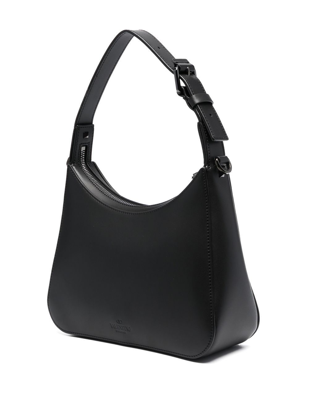 logo-print shoulder bag - 3