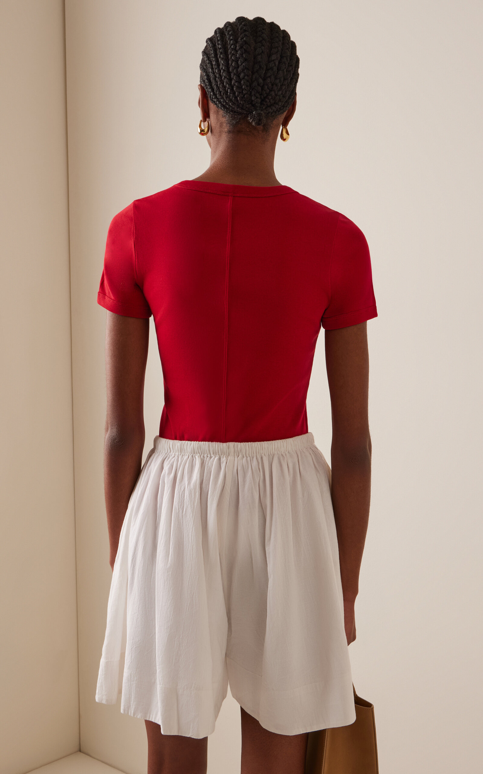 Car Organic Cotton Tee red - 4