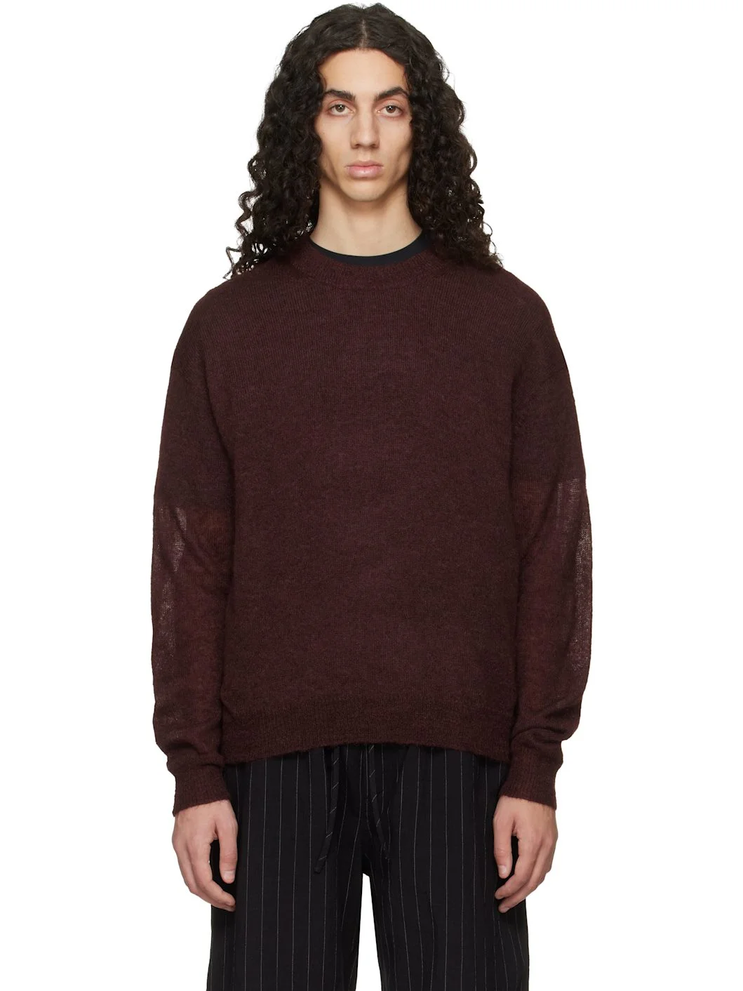 Burgundy Gulf Sweater - 1