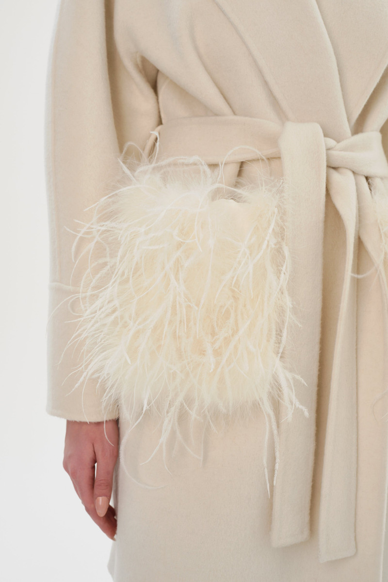 MARIE | Shawl Collar Wool Coat 5