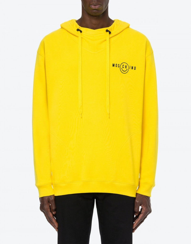 Moschino ORGANIC COTTON HOODIE outlook