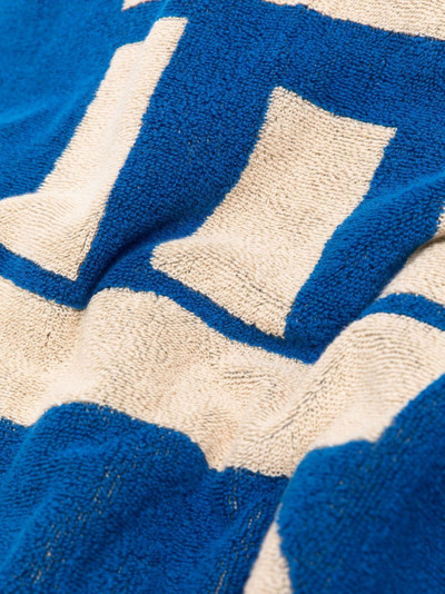 KENZO logo-print organic cotton beach towel outlook