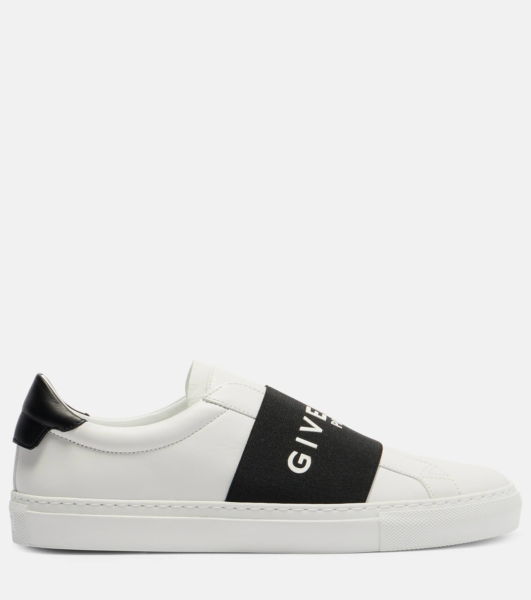 Urban Street logo leather slip-on sneakers - 4