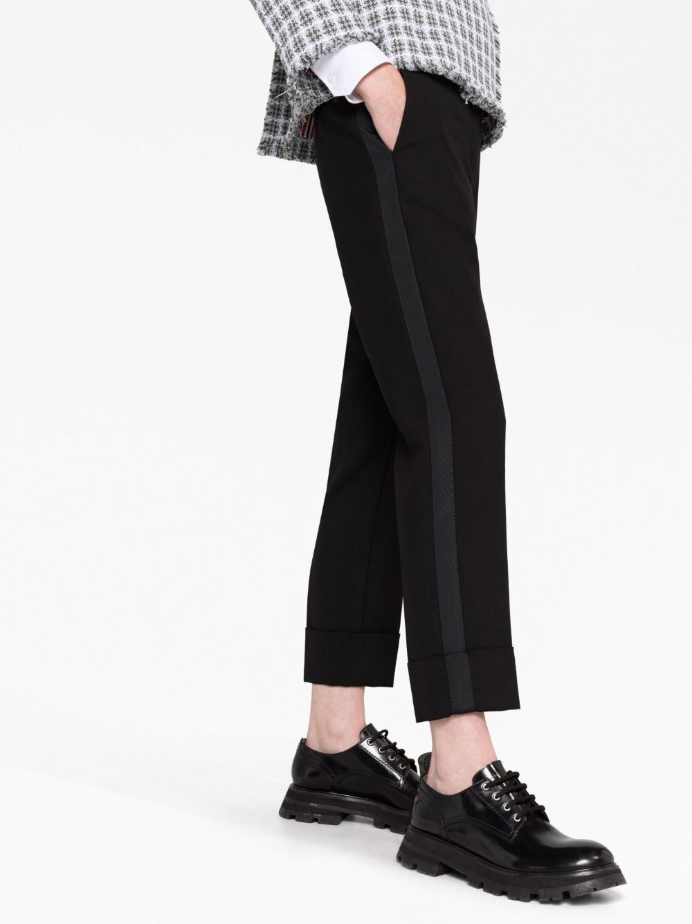 cropped tailored trousers - 3